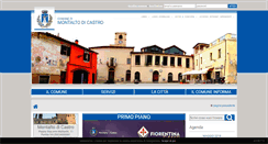 Desktop Screenshot of comune.montaltodicastro.vt.it
